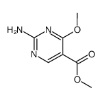 2-amino-4-methoxy-5-methoxycarbonilpyrimidine结构式