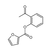 2-acetylphenyl furan-2-carboxylate Structure