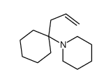 1-(1-Allylcyclohexyl)piperidine structure