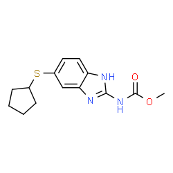 Cyclopentylalbendazole Structure