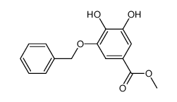 methyl 3-(benzyloxy)-4,5-dihydroxybenzoate Structure