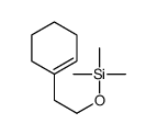 1-Trimethylsiloxy-2-(1-cyclohexenyl)ethane Structure