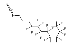 4,4,5,5,6,6,7,7,8,8,9,9,10,10,11,11,11-十七氟十一烷基叠氮化物结构式