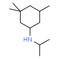 N-异丙基-3,3,5-三甲基环己烷-1-胺结构式