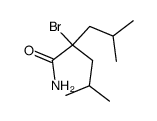 2-bromo-2-isobutyl-4-methyl-valeric acid amide Structure