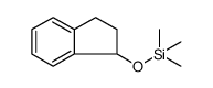 1H-Indene, 2,3-dihydro-1-[(trimethylsilyl)oxy] Structure