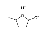 Lithium; 5-methyl-tetrahydro-furan-2-olate结构式