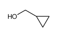 cyclopropyl(dideuterio)methanol structure