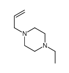 Piperazine, 1-ethyl-4-(2-propenyl)- (9CI) Structure