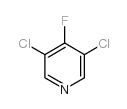 3,5-二氯-4-氟吡啶结构式