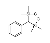 chloro-[[chloro(dimethyl)silyl]-phenylmethyl]-dimethylsilane结构式