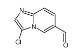 IMidazo[1,2-a]pyridine-6-carboxaldehyde, 3-chloro- Structure