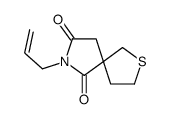 7-Allyl-2-thia-7-azaspiro[4.4]nonane-6,8-dione结构式