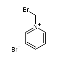 1-bromomethylpyridinium bromide Structure