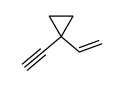 Cyclopropane, 1-ethynyl-1-ethenyl-结构式