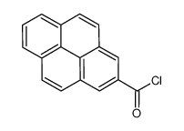 pyrene-2-carbonyl chloride Structure