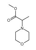 2-morpholinopropionic acid methyl ester Structure