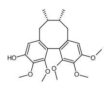 (–) gomisin K1 Structure