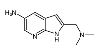 2-[(dimethylamino)methyl]-1H-pyrrolo[2,3-b]pyridin-5-amine Structure