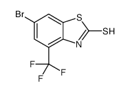 6-Bromo-4-(trifluoromethyl)benzo[d]thiazole-2-thiol structure