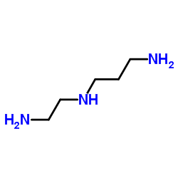 N-(2-氨乙基)-1,3-丙二胺结构式