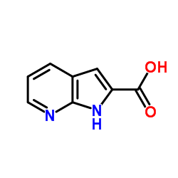 1H-Pyrrolo[2,3-b]pyridine-2-carboxylic acid Structure