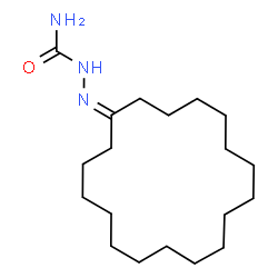 Cyclooctadecanone semicarbazone结构式