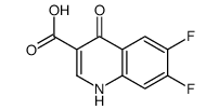 6,7-difluoro-4-oxo-1H-quinoline-3-carboxylic acid图片