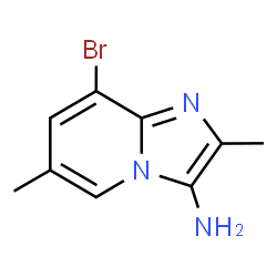 8-Bromo-2,6-dimethylimidazo[1,2-a]pyridin-3-amine图片