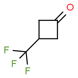 3-(trifluoromethyl)cyclobutan-1-one structure