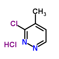 3-氯-4-甲基哒嗪盐酸盐结构式