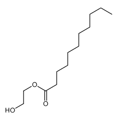 2-hydroxyethyl undecanoate Structure