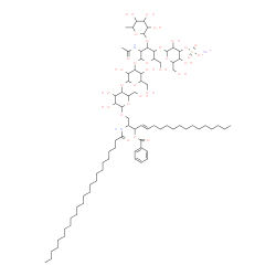 3-sulfo-Le(x) pentaosylceramide结构式