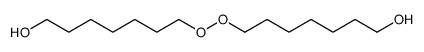 7-(7-hydroxyheptylperoxy)heptan-1-ol结构式