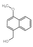 4-Methoxy-1-naphthalenemethanol Structure