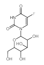 2,4(1H,3H)-Pyrimidinedione,5-fluoro-1-b-D-glucopyranosyl- picture