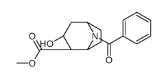 N-benzoylnormethylecgonine Structure