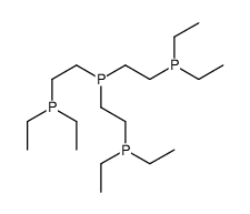 tris(2-diethylphosphanylethyl)phosphane Structure