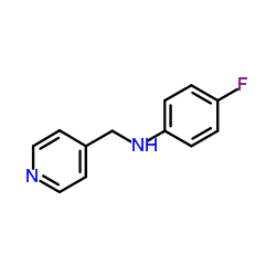 (4-FLUORO-PHENYL)-PYRIDIN-4-YLMETHYL-AMINE Structure