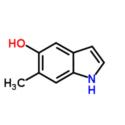 6-Methyl-1H-indol-5-ol Structure