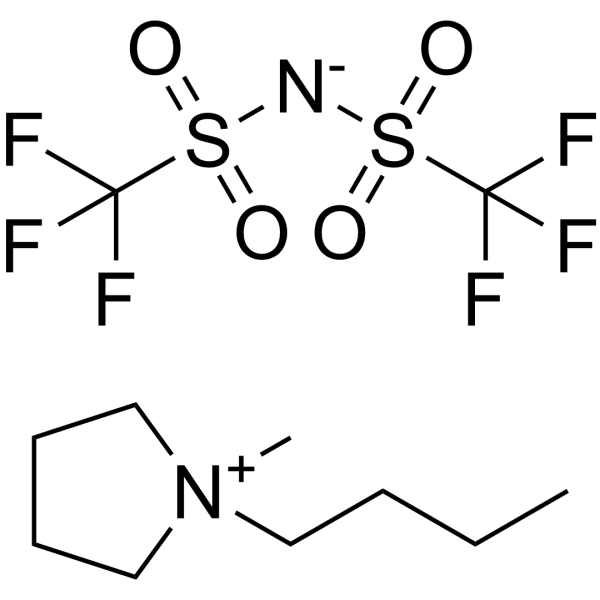 1-正丁基-1-甲基吡咯烷二(三氟甲基磺酰)酰亚胺图片