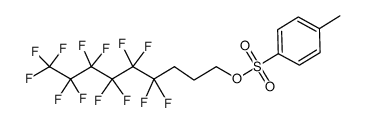 Toluene-4-sulfonic acid 4,4,5,5,6,6,7,7,8,8,9,9,9-tridecafluoro-nonyl ester Structure