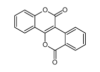 6H,11H-[2]Benzopyrano[4,3-c][1]benzopyran-6,11-dione结构式