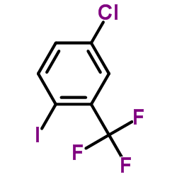5-氯-2-碘三氟甲苯结构式