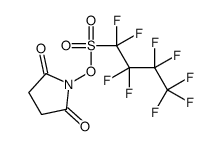 (2,5-dioxopyrrolidin-1-yl) 1,1,2,2,3,3,4,4,4-nonafluorobutane-1-sulfonate Structure