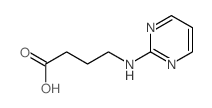 Butanoic acid, 4-(2-pyrimidinylamino)- (9CI)结构式