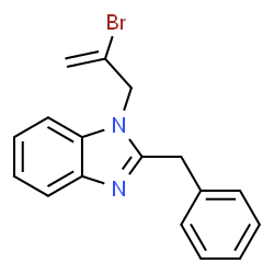 2-benzyl-1-(2-bromoallyl)-1H-benzo[d]imidazole picture