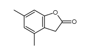 4,6-Dimethyl-2(3H)-benzofuranone Structure