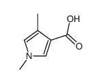 1H-Pyrrole-3-carboxylicacid,1,4-dimethyl-(9CI) structure