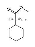 Cyclohexaneacetic acid, a-amino-, Methyl ester, (aR)-结构式